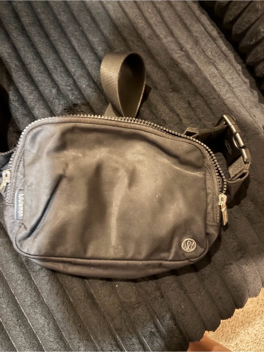 lululemon Black Belt Bag